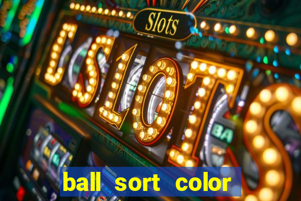 ball sort color water puzzle